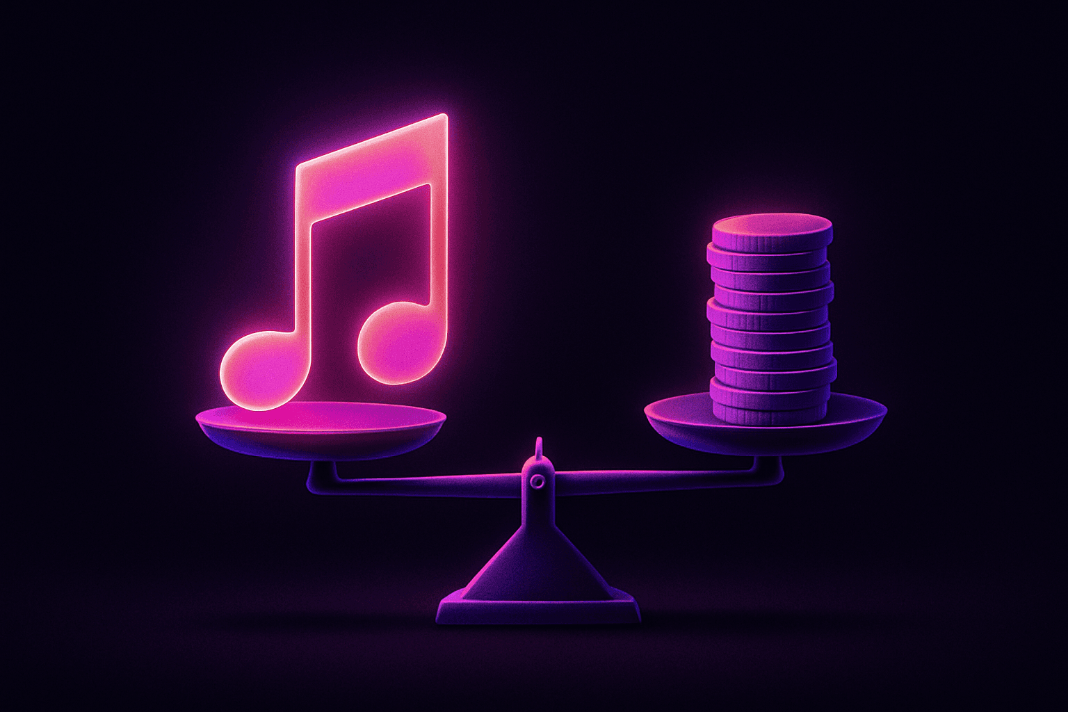 Editorial illustration for “Is TikTok Promotion Worth It for Independent Artists? An Honest Answer”